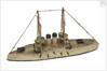 Instructional waterline recognition model of Japanese battleship HIJMS 'Asahi' (1899) by Gerald John Blake