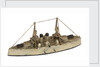 Instructional waterline recognition model of Japanese battleship HIJMS 'Fuji' (1896) by Gerald John Blake