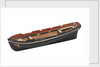 Unfinished model of a ship's boat by Unknown