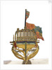 Folding model and plan of the 'Gurland' (1721) by unknown