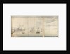A prospect of the magazine and platform of Portsmouth and part of the Isle of Wight taken from on board the Richmond yacht outward bound for Guernsey by Thomas Phillips
