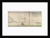 A prospect of the Hurst Castle, the Needles and the Isle of Wight by Thomas Philips