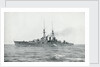 HIJMS 'Kongo' (1912), a battlecruiser built for Japan by Vickers, undergoing completion trials in British waters by unknown