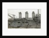 Battleship 'Danton' (Fr, 1909) showing midships turrets by unknown