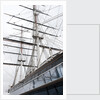 Refurbished clipper 'Cutty Sark' (1869), re-opened 25 April 2012 by National Maritime Museum