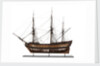 A contemporary full hull model of a 64-gun two-decker ship of the line (circa 1775) by unknown