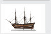 A contemporary full hull model of a 64-gun two-decker ship of the line (circa 1775) by unknown