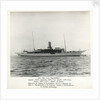 Photograph of S.Y Marynthea (1911) by H Gordon Selfridge