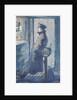 Informal pose in the wheelhouse by John Kingsley Cook