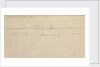 Note and sketch book by R.W. Whish, Indian Navy. by R.W. Whish