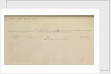 Note and sketch book by R.W. Whish, Indian Navy. by R.W. Whish