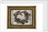 Wreath made from hair by Emma Hamilton