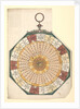 Volvelle for finding the quantity and dates of moveable feasts necessary for the establishment of the Julian calendar by Peter Apian