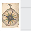 Volvelle illustrating the relationship between medical science and astrology by Peter Apian