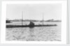 Photograph of U90 (1917). A port near beam from just forward of broadside view in 1917 by unknown