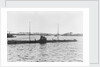 Photograph of U90 (1917). A port near beam from just forward of broadside view in 1917 by unknown