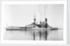 Photograph of battlecruiser HMS 'Repulse' (1916), a starboard quarter view, circa 1939 by unknown