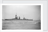 Gunnery training ship HMS 'Iron Duke' (1912) in 1935 by unknown