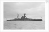 HMS 'Royal Oak' (1914), starboard beam view by unknown