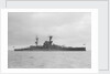 HMS 'Royal Oak' (1914), starboard beam view by unknown