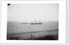 Armoured broadside ship HMS 'Warrior' (1860), distant by unknown