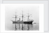 Steel screw corvette HMS 'Calliope' (1884) in 1901 by unknown