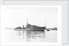 Destroyer HMS 'Matabele' (1937), moored in the Hamoaze near the Torpoint Ferry by Anonymous