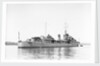 Destroyer HMS 'Matabele' (1937), moored in the Hamoaze near the Torpoint Ferry by Anonymous