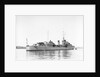 Destroyer HMS 'Matabele' (1937), moored in the Hamoaze near the Torpoint Ferry by Anonymous