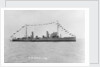 Photograph of the paddle minesweeper HMS 'Melton' 1924, Richard Perkins Collection by unknown