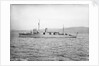 HMS 'Cattistock' (1917) during trials period by Unknown