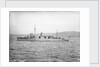 HMS 'Cattistock' (1917) during trials period by Unknown