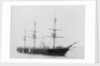 Armoured broadside ship HMS 'Warrior' (1860) by unknown