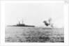 Armoured turret ship HMS 'Victoria' (Br,1887) sinking by Unknown