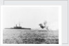 Armoured turret ship HMS 'Victoria' (Br,1887) sinking by Unknown