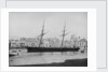 Composite screw gun vessel HMS 'Beacon' (1867), moored at Malta by Anonymous