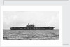 'Yorktown' (US, 1936) Aircraft carrier, under way, probably off Bermuda by unknown