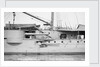 Broadside guns of armoured cruiser HMS 'Black Prince' (1904) by unknown