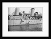 Scout cruiser HMS 'Skirmisher' (1905) close up amidships by unknown
