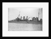 Heavy cruiser HMS 'Cornwall' (1926) close up amidships by unknown