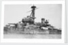 Dreadnought battleship 'Sao Paolo' (Brazil, 1909) close up, amidships by unknown