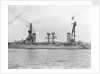 Battleship 'Moreno' (Arg, 1911) close up amidships by unknown