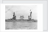 Battleship 'Moreno' (Arg, 1911) close up amidships by unknown