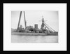 Coast defence battleship 'Gustaf V' (Swe, 1918) close-up amidships by unknown