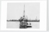 Torpedo gunboat HMS 'Plassey' (1890) anchored at Sheerness by unknown