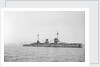 Moltke 65' (1910) German battlecruiser at anchor at Scapa Flow by unknown