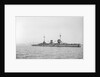 Moltke 65' (1910) German battlecruiser at anchor at Scapa Flow by unknown
