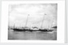 Royal yacht HMS 'Alberta' (GB, 1863) moored at Portsmouth by unknown