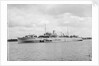 A port near beam from just forward of broadside view of 'Iris' (1917) by unknown