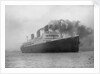 Training ship HMS Caledonia (1914) on 8th April 1937 sailing for Rosyth by unknown
